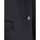 Saint Laurent Black Acetate Coat