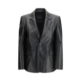 Balenciaga The Standard Jacket in Black Calfskin