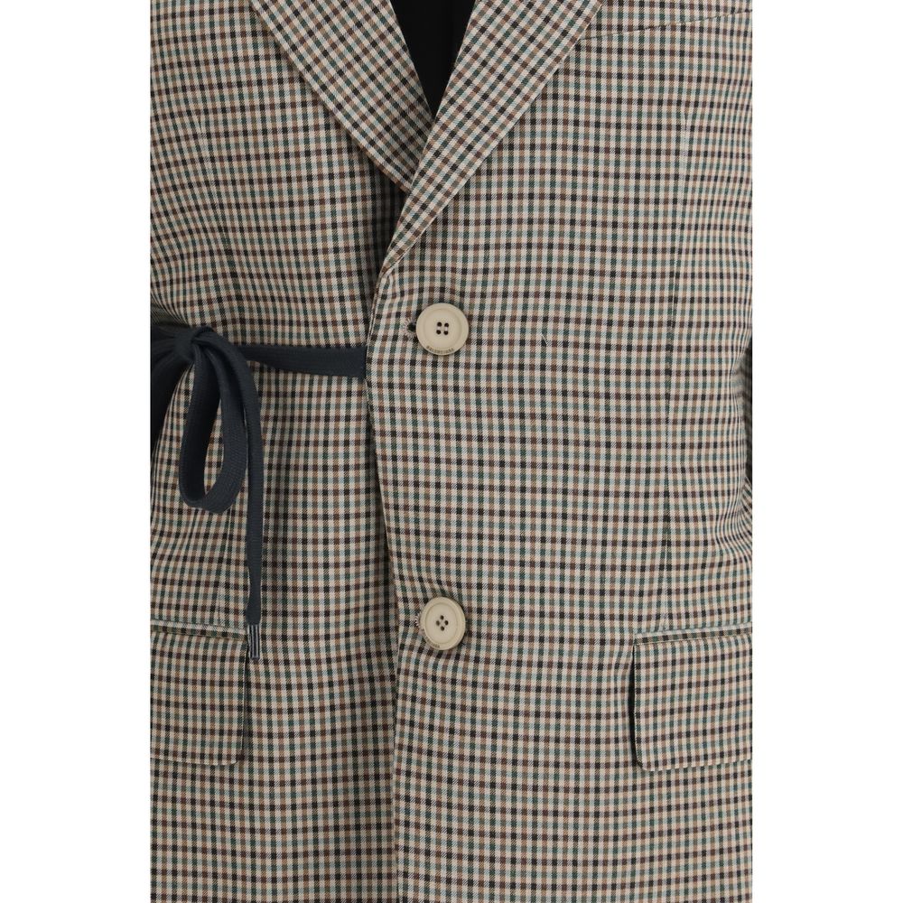 Balenciaga Vichy Lyocell Womens Jacket