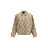 Gucci Beige Cotton Bomber