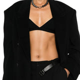 Balenciaga Women's Cashmere & Wool Cinched Long Coat