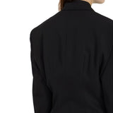 Balenciaga Black Wool Full-Length Jacket