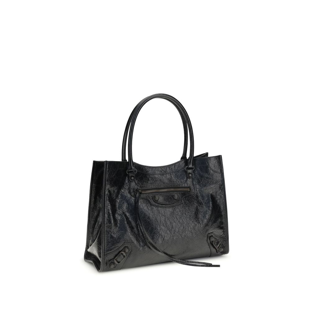 Balenciaga Le City Tote Bag Small Black