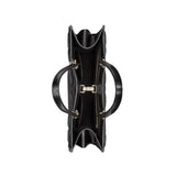 Archicannage Dior Essential Medium Black Leather Tote Bag