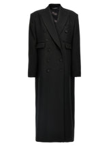 Dolce & Gabbana Black Virgin Wool Coat