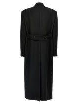 Dolce & Gabbana Black Virgin Wool Coat