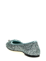 Jimmy Choo Bicolor Textile Ballet Flats