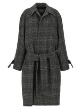 Balenciaga Black Wool Coat