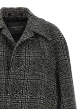 Balenciaga Black Wool Coat
