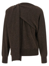 Ferragamo Brown Cashmere Cardigan