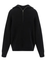 Balenciaga Black Cotton Cardigan
