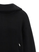 Balenciaga Black Cotton Cardigan
