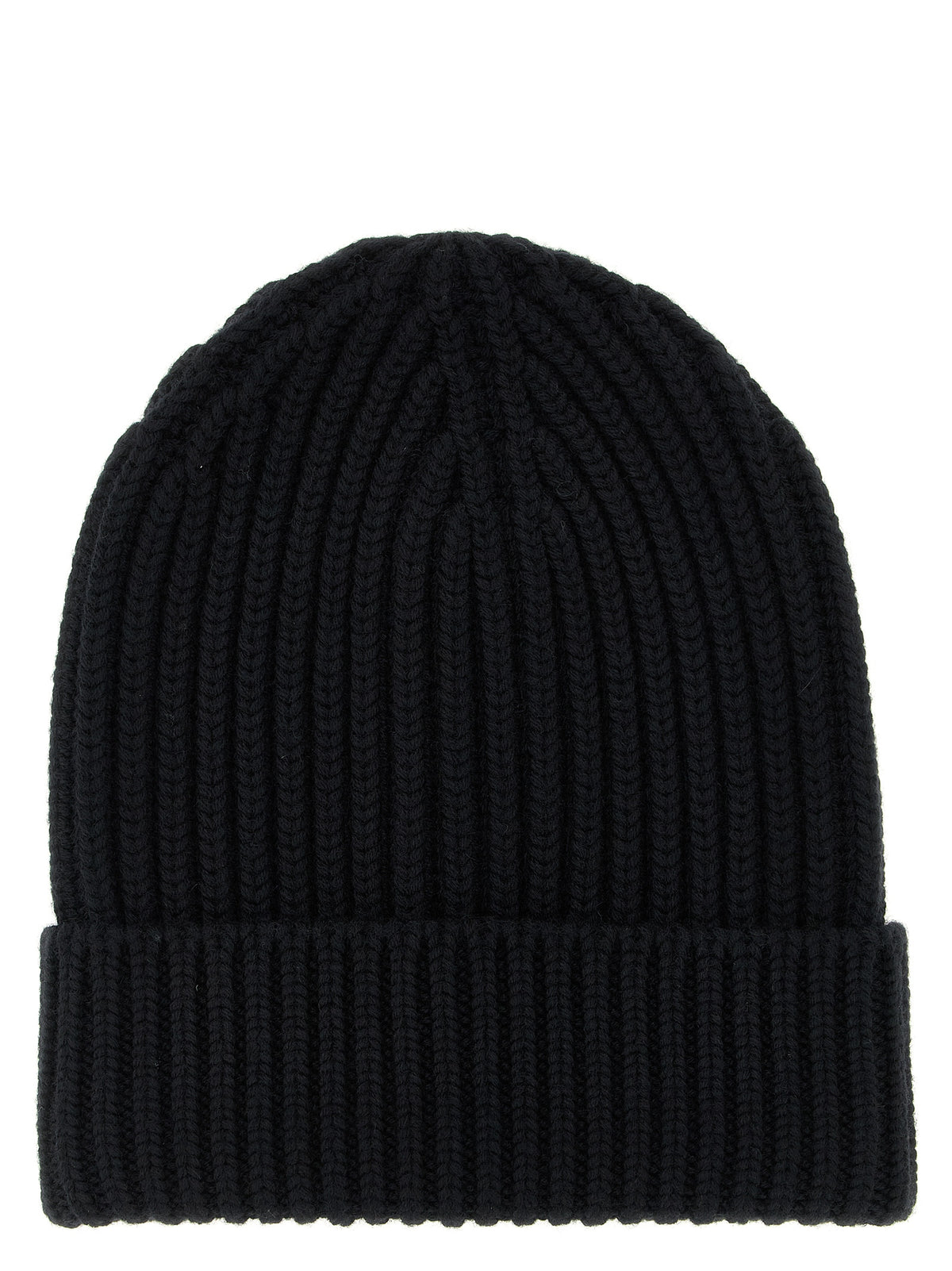 Dolce & Gabbana Black Wool Beanie