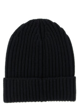 Dolce & Gabbana Black Wool Beanie