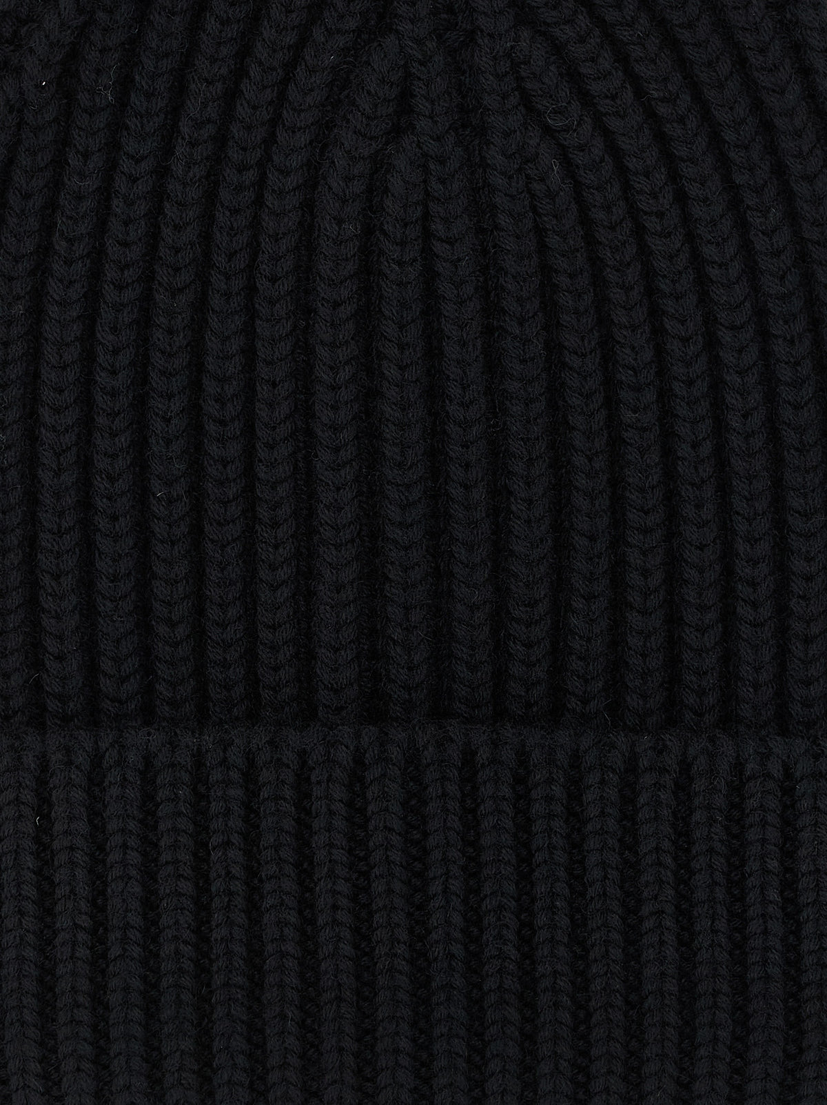 Dolce & Gabbana Black Wool Beanie