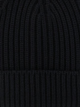 Dolce & Gabbana Black Wool Beanie