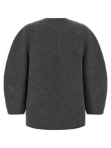 Fendi Gray Virgin Wool Coat