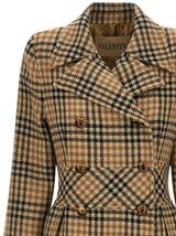 Valentino Garavani Brown Virgin Wool Coat