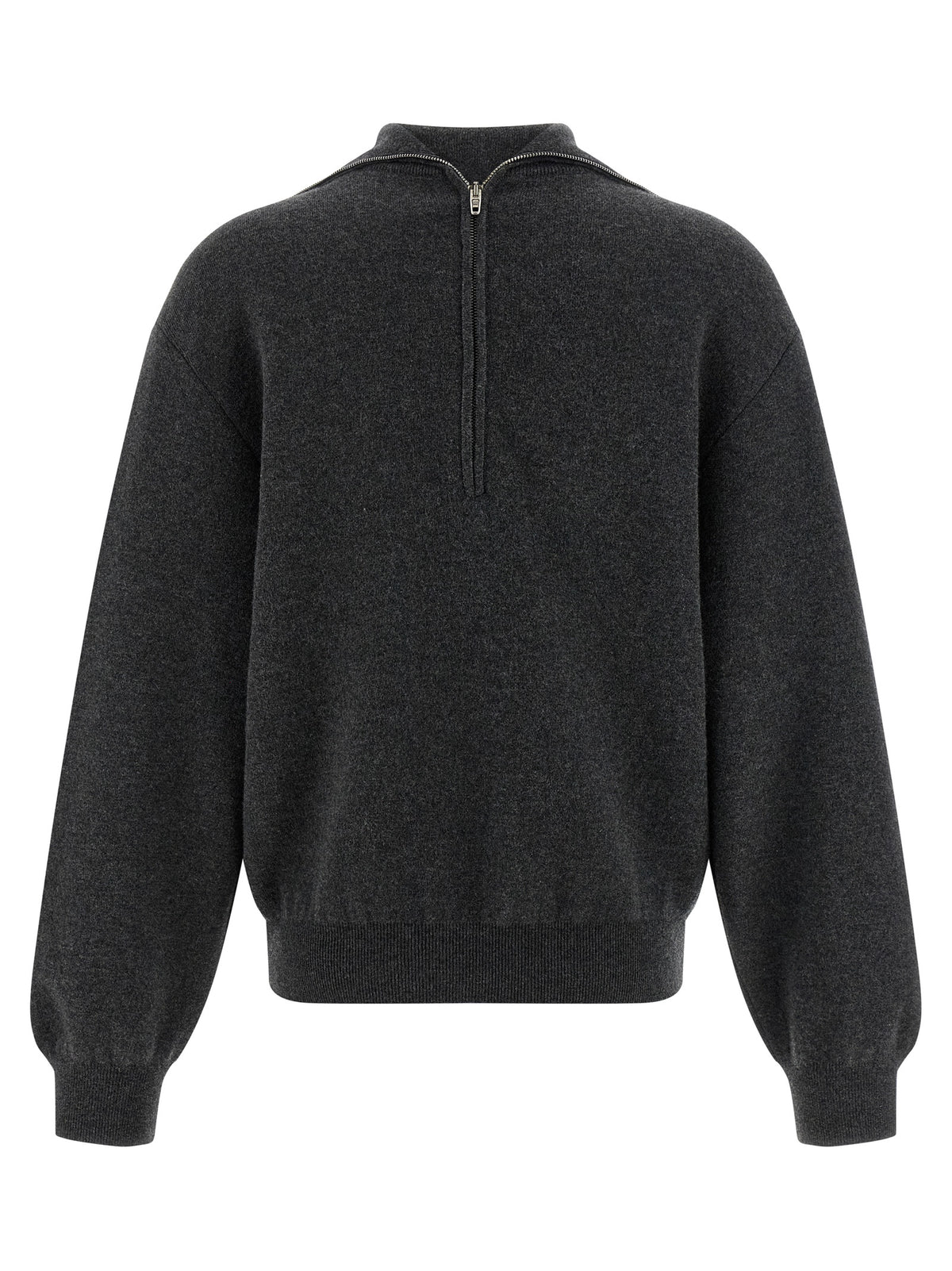 Balenciaga Gray Wool Cardigan