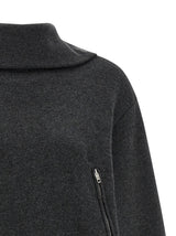 Balenciaga Gray Wool Cardigan