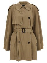 Balenciaga Beige Cotton Coat