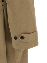 Balenciaga Beige Cotton Coat
