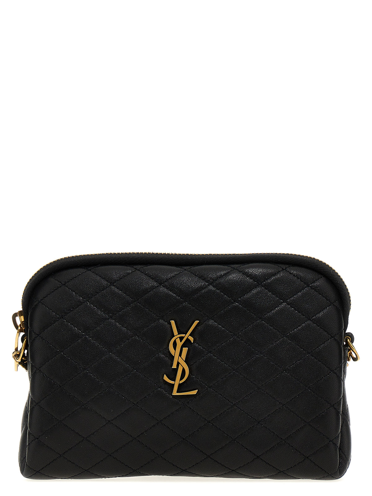 Saint Laurent Gaby Zippered Pouch In Lambskin