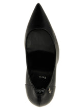 Christian Louboutin Black Napa Leather / Calf Bos Taurus High Heel Pumps