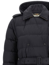 Burberry Black Polyamide Coat