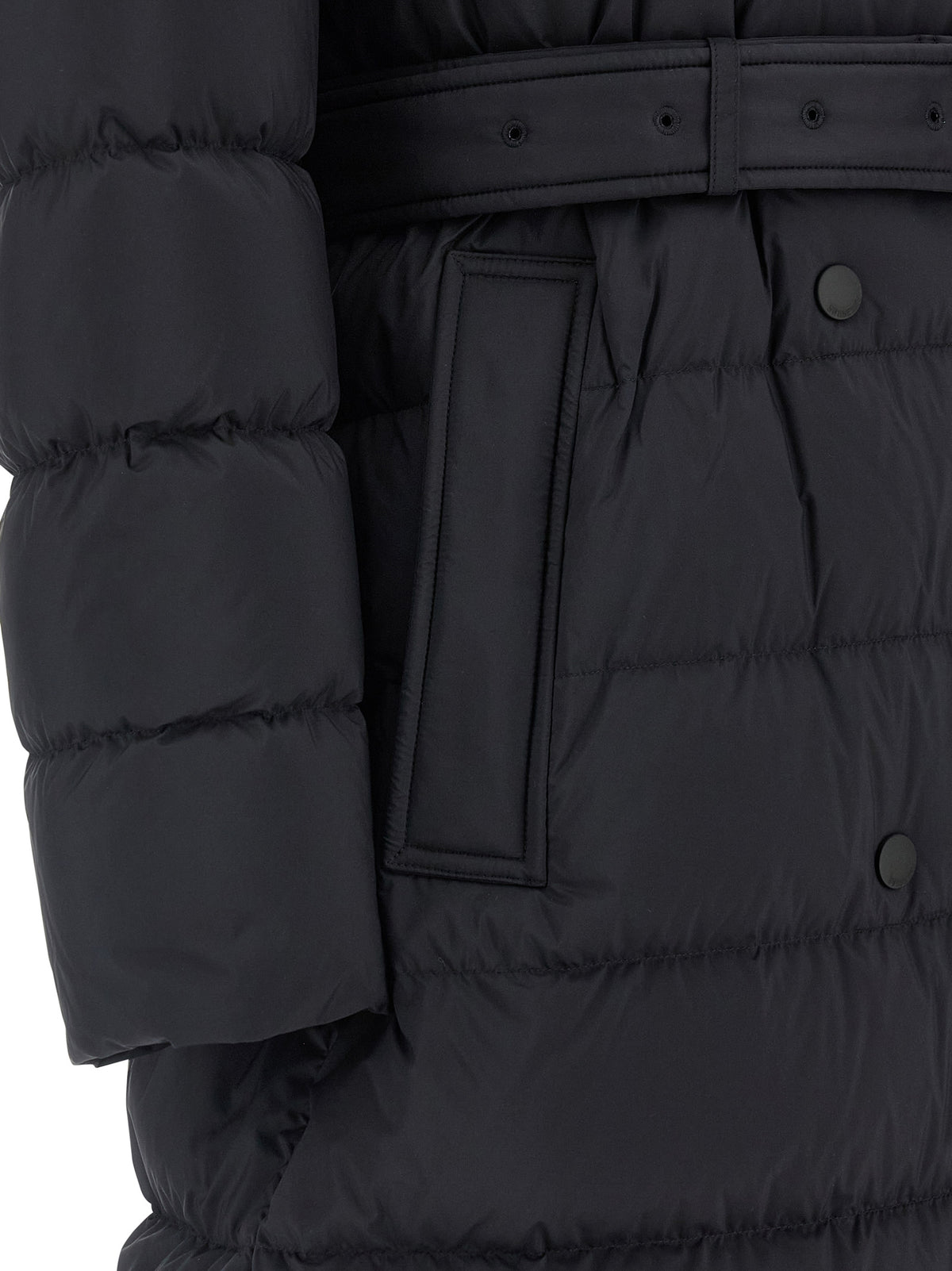 Burberry Black Polyamide Coat