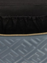 Fendi Blue Lamb Leather Handbag