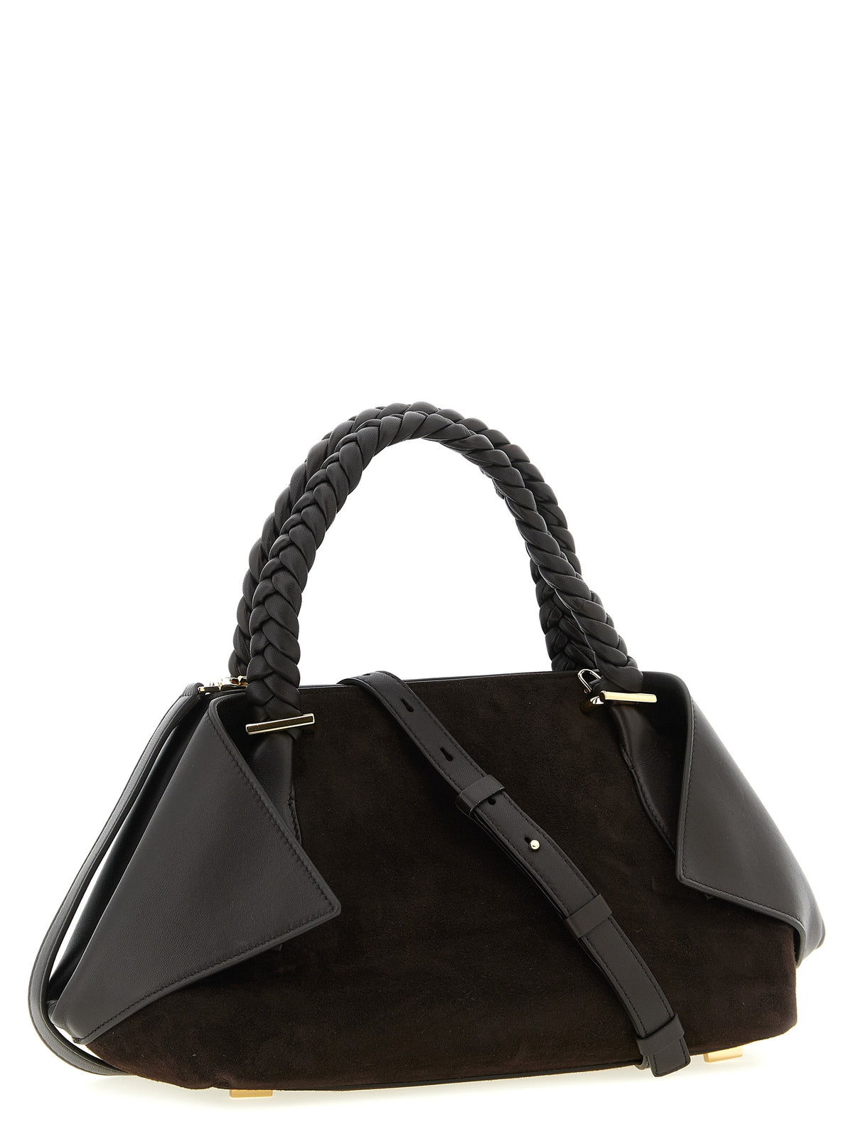 Ferragamo Scarf Shoulder Bag Brown