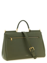 Dolce & Gabbana Bicolor Calfskin Handbag