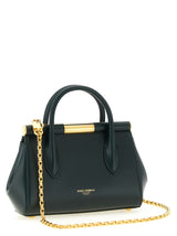 Dolce & Gabbana Marlene Day Mini Bag In Palmellato Calfskin Green