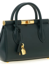 Dolce & Gabbana Marlene Day Mini Bag In Palmellato Calfskin Green