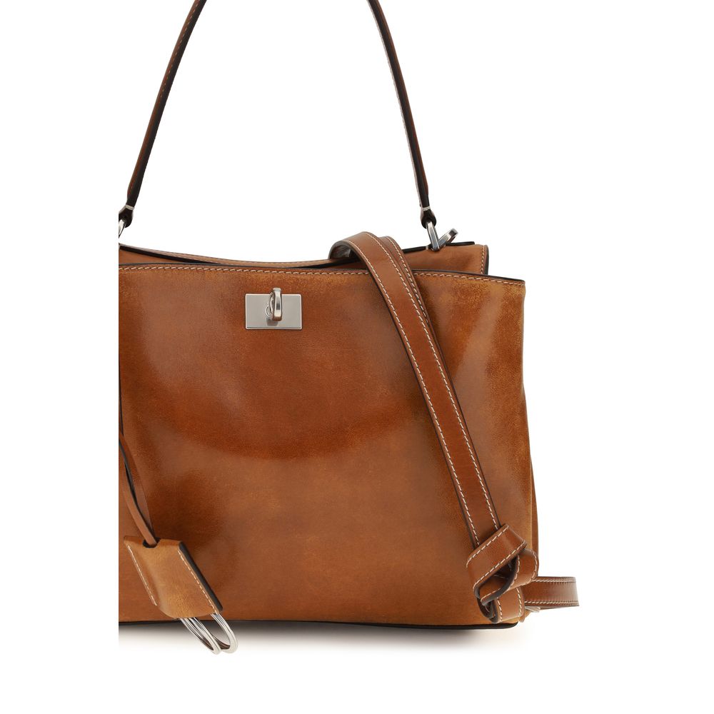 Balenciaga Rodeo Handbag Small in Camel