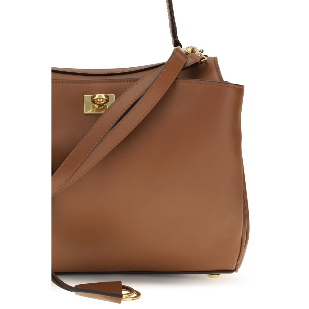 Balenciaga Rodeo Handbag Small in Latte