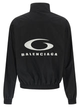 Balenciaga Black Cotton Bomber