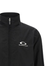 Balenciaga Black Cotton Bomber