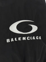 Balenciaga Black Cotton Bomber