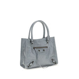 Balenciaga Le City Tote Bag Mini in Blue Grey