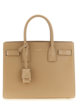 Saint Laurent Beige Calfskin Handbag