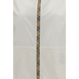 Burberry White Polyamide Shell Jacket