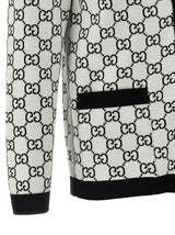 Gucci Bicolor Wool Cardigan