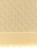 Gucci Beige Wool Scarf