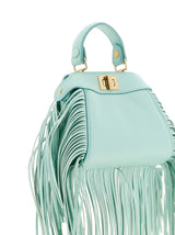 Fendi Bicolor Lamb Leather Handbag
