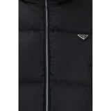 Prada Black Goose Down Full-Length Jacket