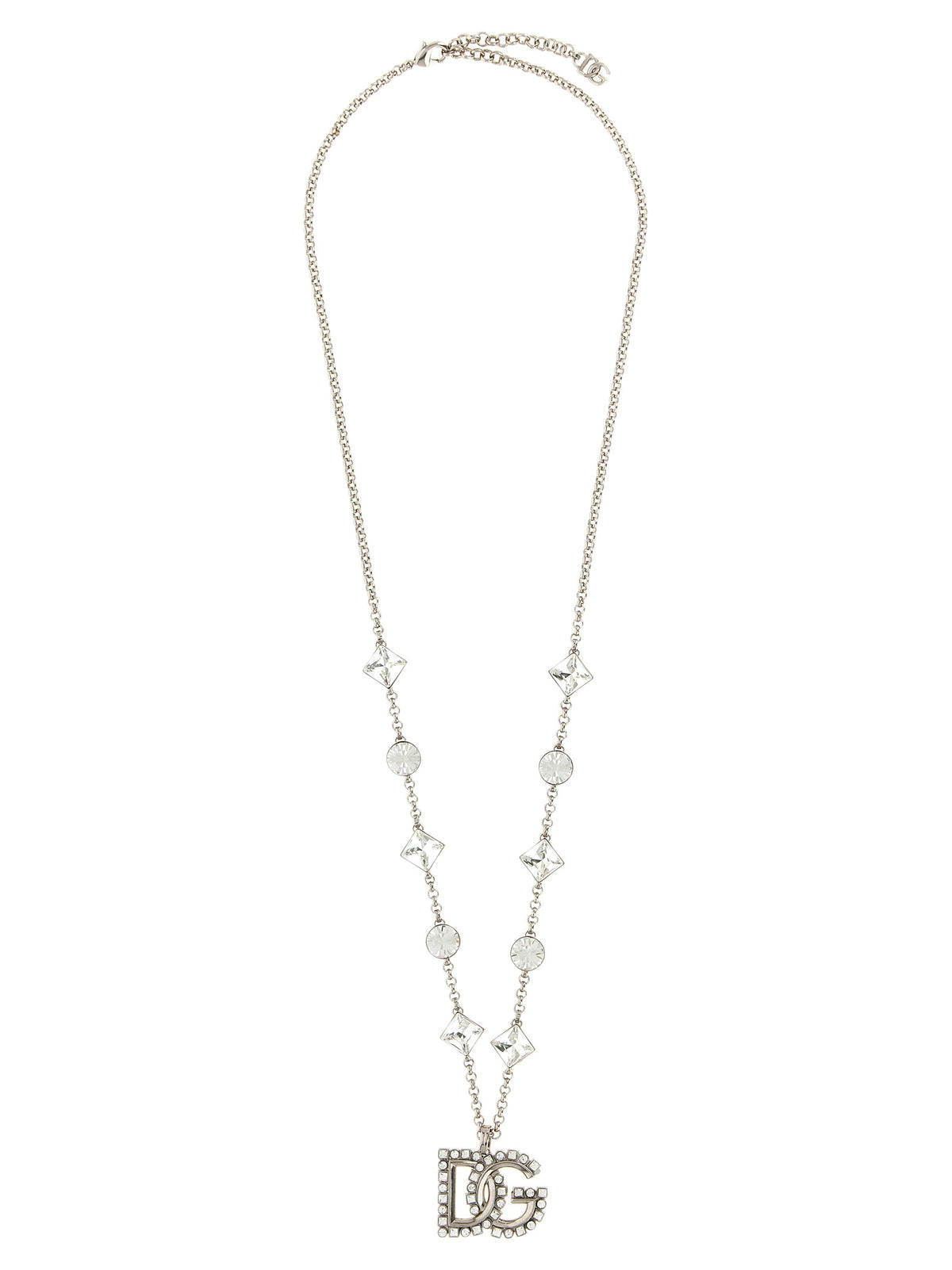 Dolce & Gabbana Silver Brass Necklace