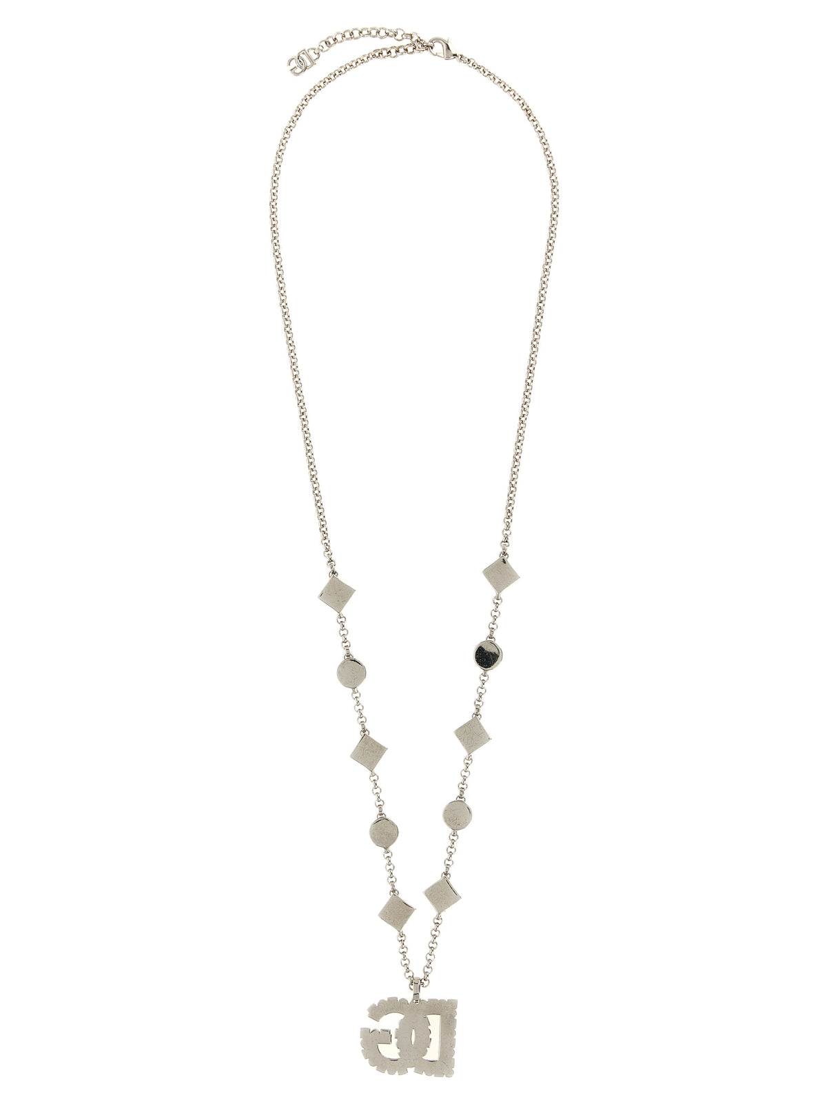Dolce & Gabbana Silver Brass Necklace