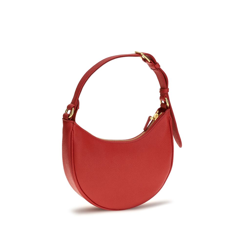 Valentino Garavani Mini Hobo VLogo Red Shoulder Bag